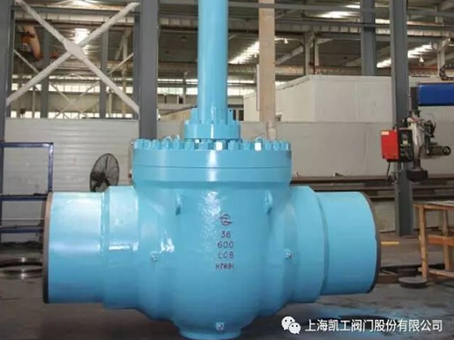 高壓鎳基大口徑頂裝式球閥